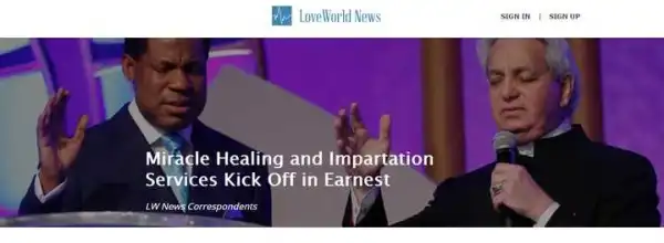 Pastor Chris Oyakhilome Meets Pastor Benny Hinn For The First Time